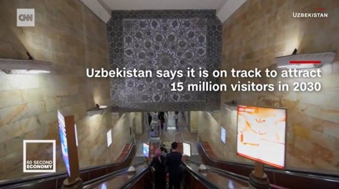 Amerikaning CNN telekompaniyasi “60 Second Economy Uzbekistan” nomli videorolikni e’lon qildi