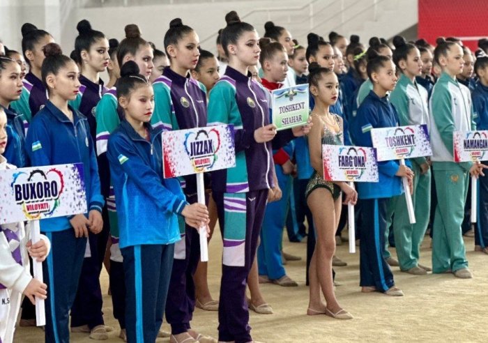 Badiiy gimnastika bo‘yicha O‘zbekiston chempionati o‘tkazildi