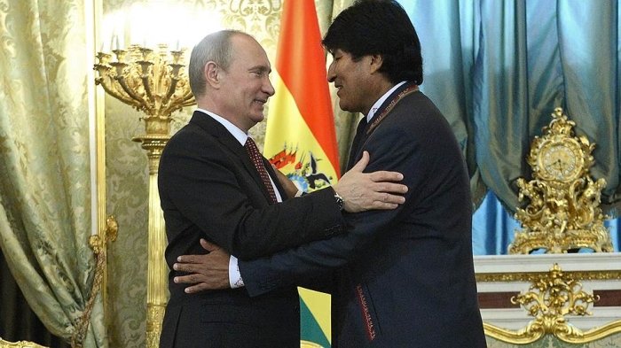 Boliviya prezidenti Putinni saylovdagi g‘alabasi bilan tabrikladi