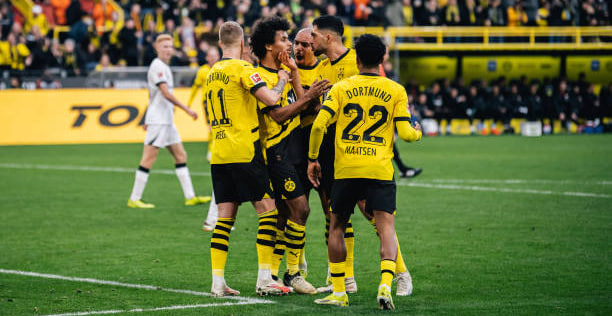 Bundesliga. Borussiya Dortmund - Ayntraxt - 3:1 (videosharh)