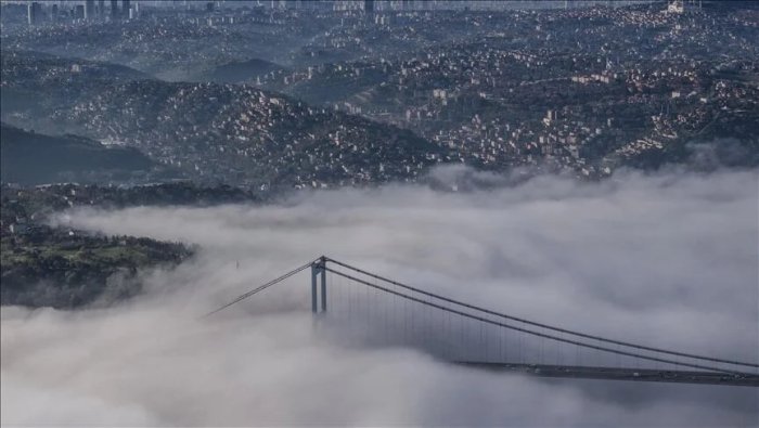 Istanbul bo‘g‘ozida quyuq tuman tufayli yuk tashish to‘xtatildi