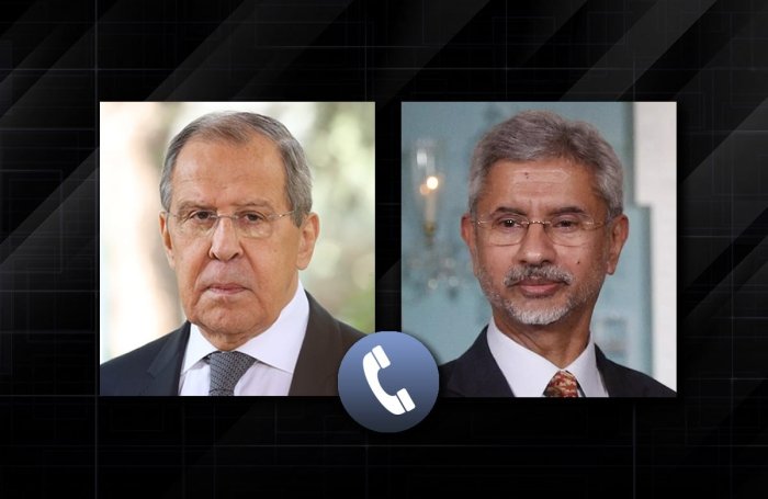 Lavrov Hindiston tashqi ishlar vaziri bilan telefonda gaplashdi