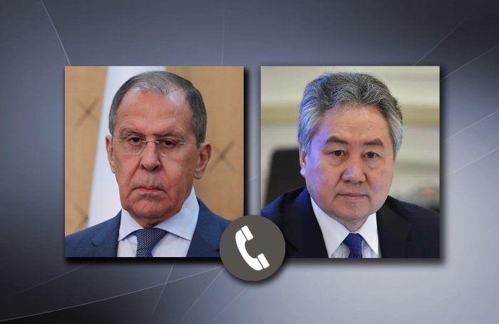 Lavrov Qirg‘iziston Tashqi ishlar vaziri bilan telefon orqali muloqot qildi