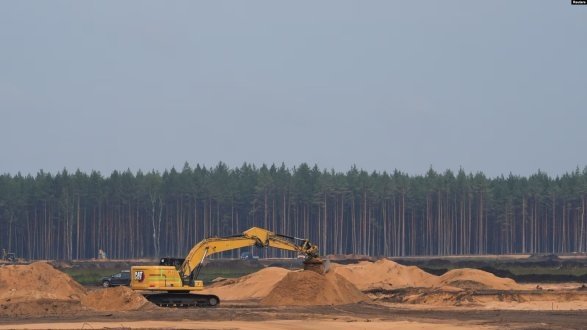 Litva Belarus bilan chegarada nemislar uchun harbiy lager qurmoqda