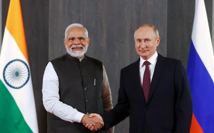 Modi Putin bilan ikki tomonlama hamkorlikni muhokama qildi