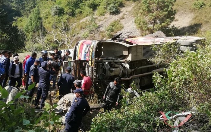 Nepaldagi yo‘l-transport hodisasi oqibatida yetti kishi halok bo‘ldi