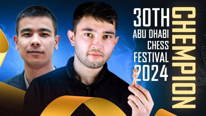 Nodirbek Yakubboyev — nufuzli “Abu-Dhabi Masters” turniri chempioni