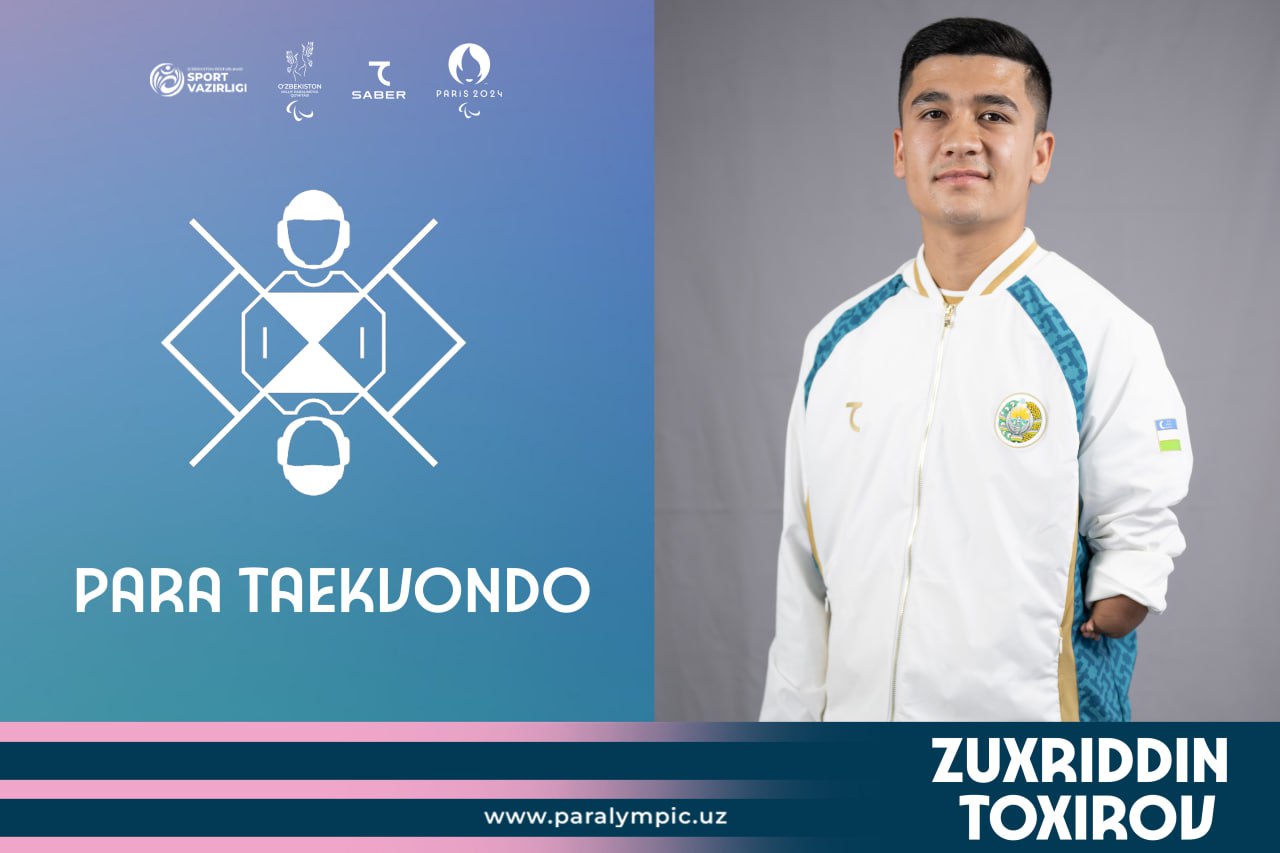 Paralimpiada. Zuxriddin Toxirov 16/1 final jangini o‘tkazdi