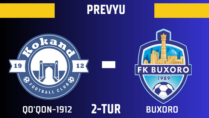 Proliga. «Qo‘qon-1912» - «Buxoro» o‘rtasidagi o‘yin prevyu