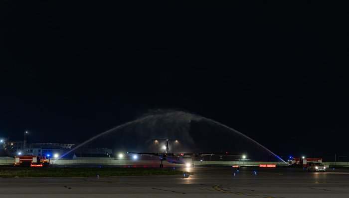 QAZAQ AIR aviakompaniyasi birinchi marta Samarqanddan Turkistonga muntazam reyslarni yo‘lga qo‘ydi