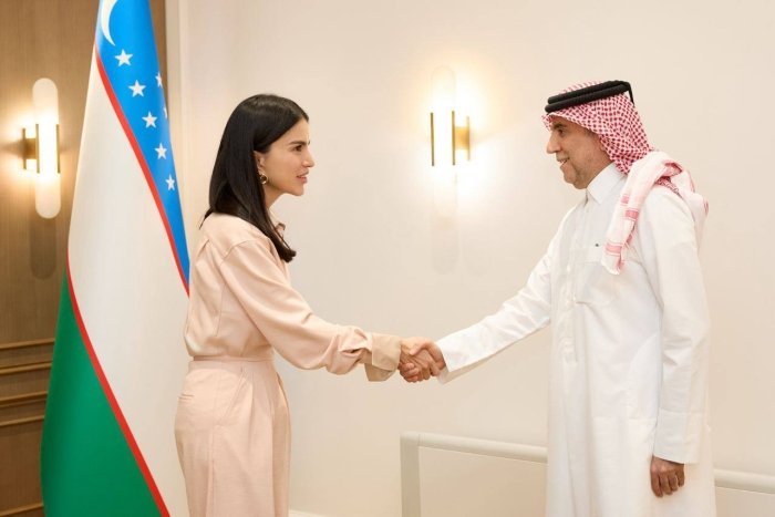 Saida Mirziyoyeva Qatarning O‘zbekistondagi elchisi bilan uchrashdi