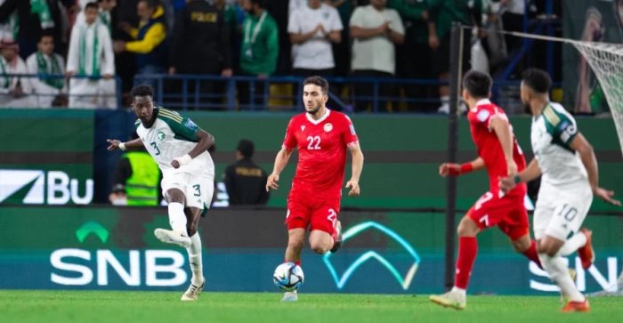 Saudiya Arabistoni va Tojikiston o‘rtasidagi o‘yinda mezbonlar  1:0 hisobida g‘alaba qozondi