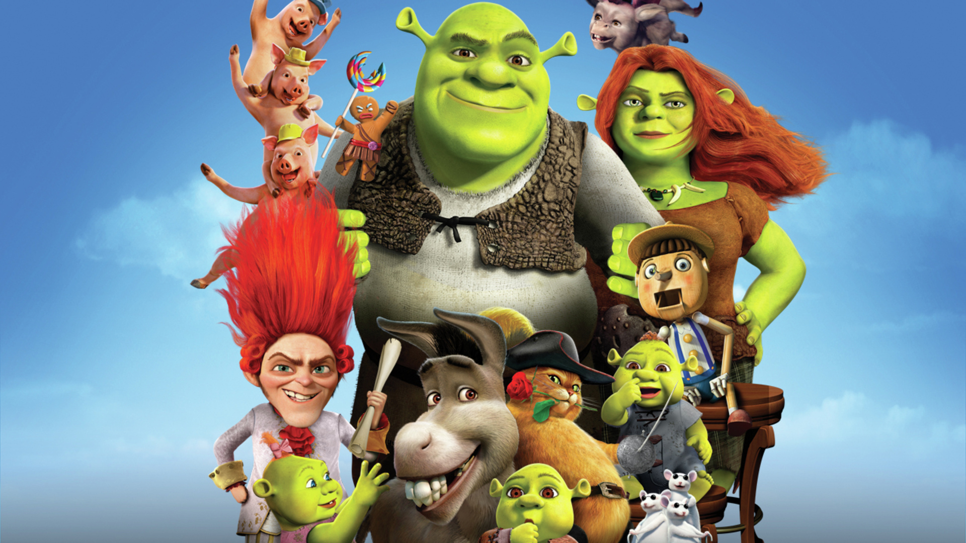 Shiroq 4 / Шрэк 4 / Shrek 4 HD 2010 Uzbek tilida Tarjima Multfilm Skachat