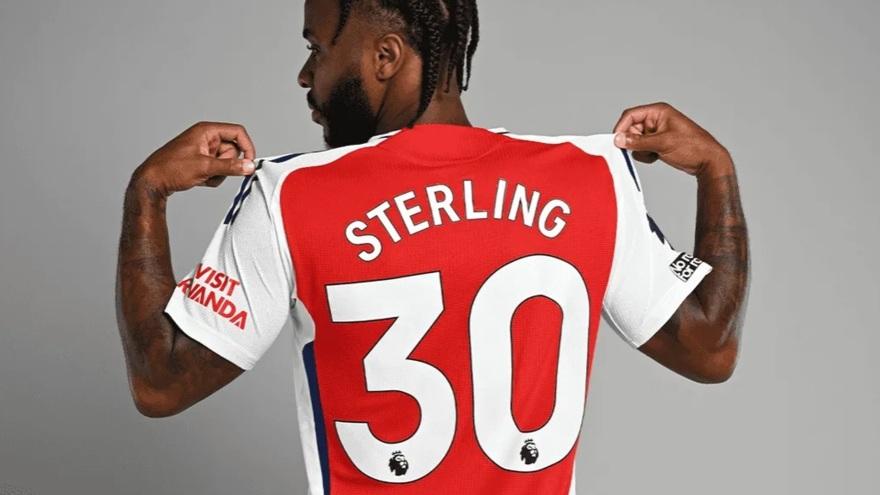 Sterling Arsenalda o‘ziga raqam tanladi