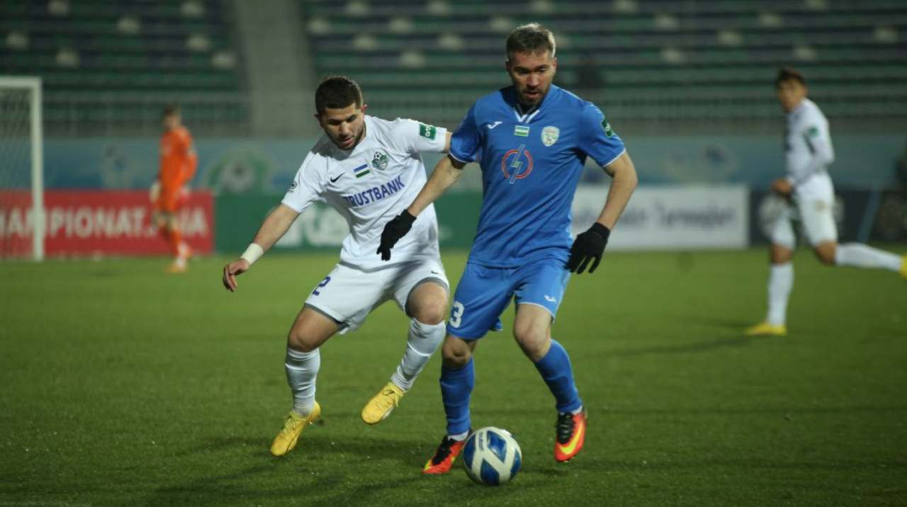 Superliga. «Olimpik» «So‘g‘diyona» bilan o‘yinda 0:2 dan chiqib keta oldi