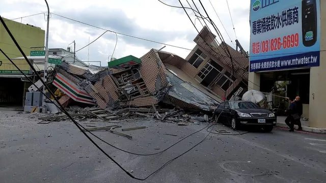 Tayvandagi zilzila haqida qo‘shimcha ma’lumot berildi