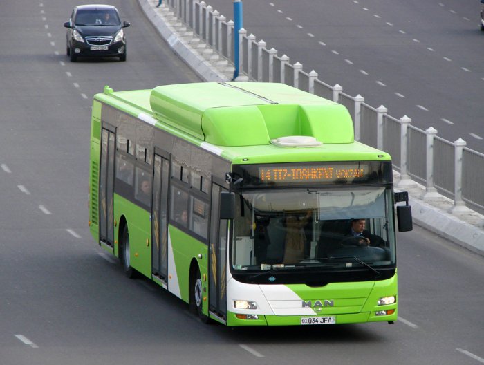 Toshkentda avtobuslar tezligi 50 km/s bilan cheklanadi