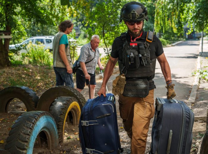 Ukraina sharqidagi Pokrovsk shahridan tinch aholi qochib ketmoqda