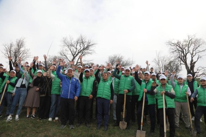 «Sportchilar bog‘i»dagi ko‘chatlar soni 10 ming 500 tadan oshdi